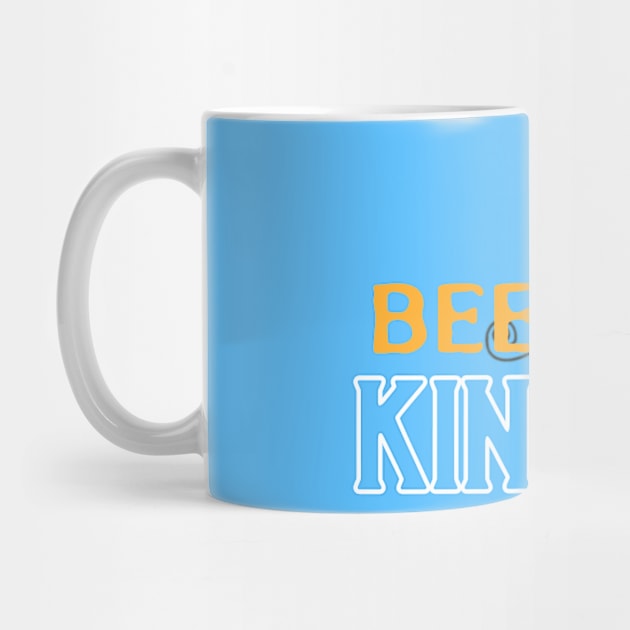 Bee Kind (in white) by Purple Canvas Studio